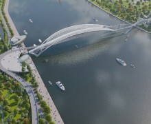 Pedestrian Bridge over the Saigon River: A New Landmark for Ho Chi Minh City
