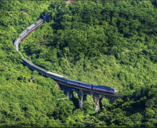 Heritage Link Tour of Central Vietnam - The tourist train from Ho Chi Minh City to Da Nang is about to set sail