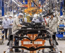 The industrial production in Vietnam continues to thrive, with the processing and manufacturing sector leading the growth.