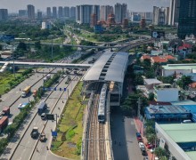 Metro infrastructure accelerates, strengthening connectivity in Thu Thiem area