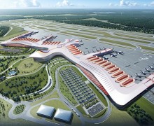 Mega Airport Speeds Up Construction