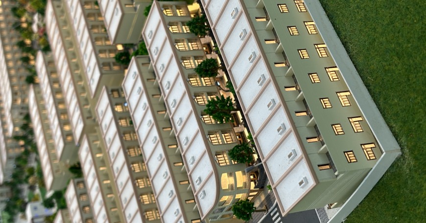 Townhouse for sale in the South of Saigon, about 20 minutes by car from Ho Chi Minh City center.