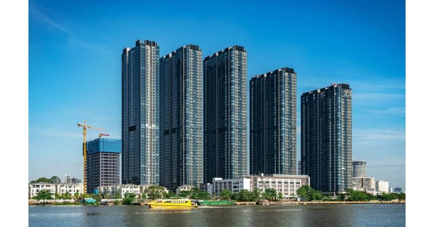 越南房地產┃越南胡志明市第1郡中心VINHOMES GOLDEN RIVER出售：